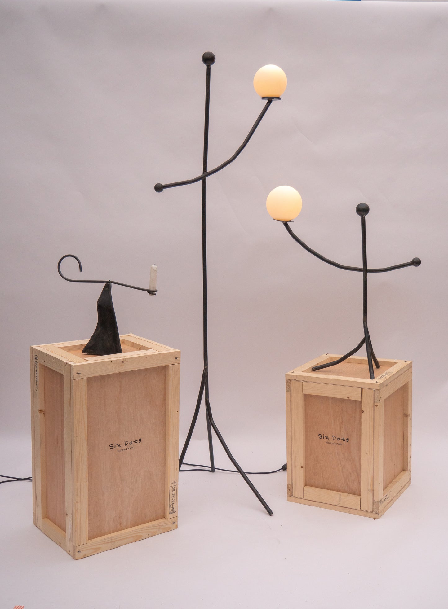 'Balancing Act' Candle Holder