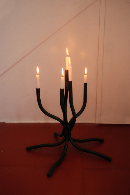 Small Candelabra BLACK