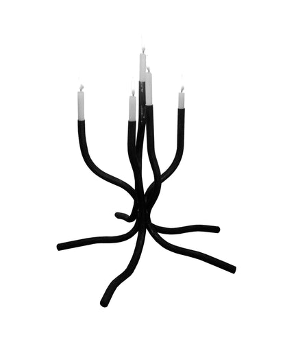 Small Candelabra BLACK